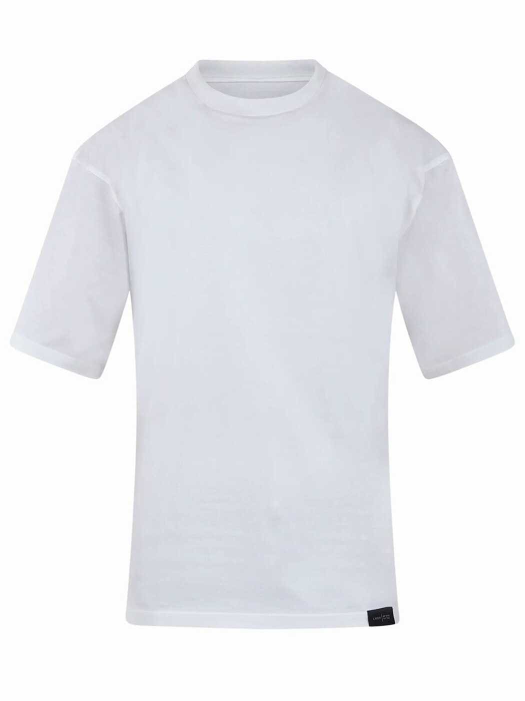 L1TFW24256531A001 ホワイト 秋冬2024 Tシャツ メンズ ia