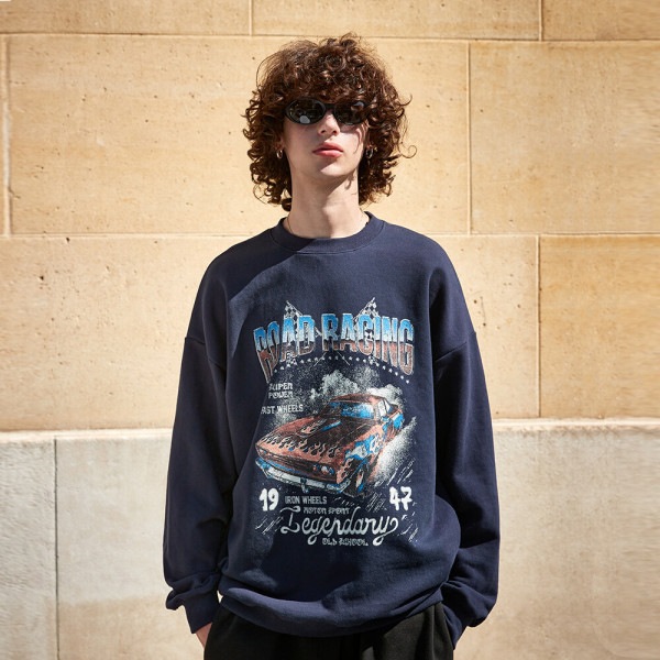 ロード レーシング マンツーマン Tシャツ FMT3075 / 4color