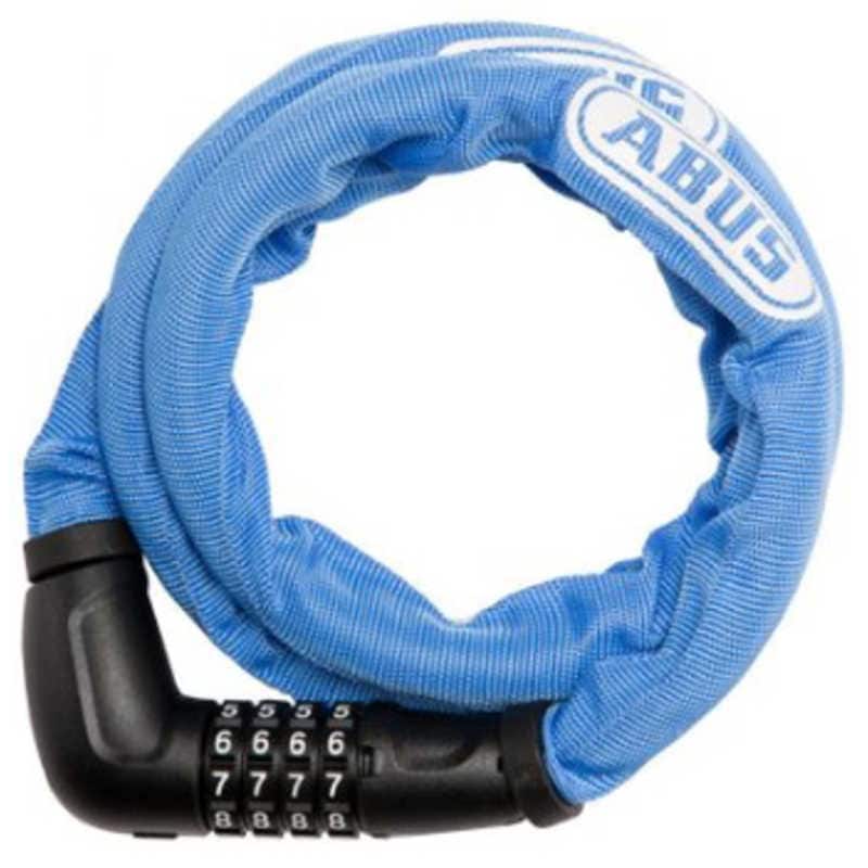 ABUS　ダイヤル式 ワイヤーロック アバス TRESORFLEX 6615 COMBO 120 W/SLEEVE (1200mm/ブルー)　85_3604137003