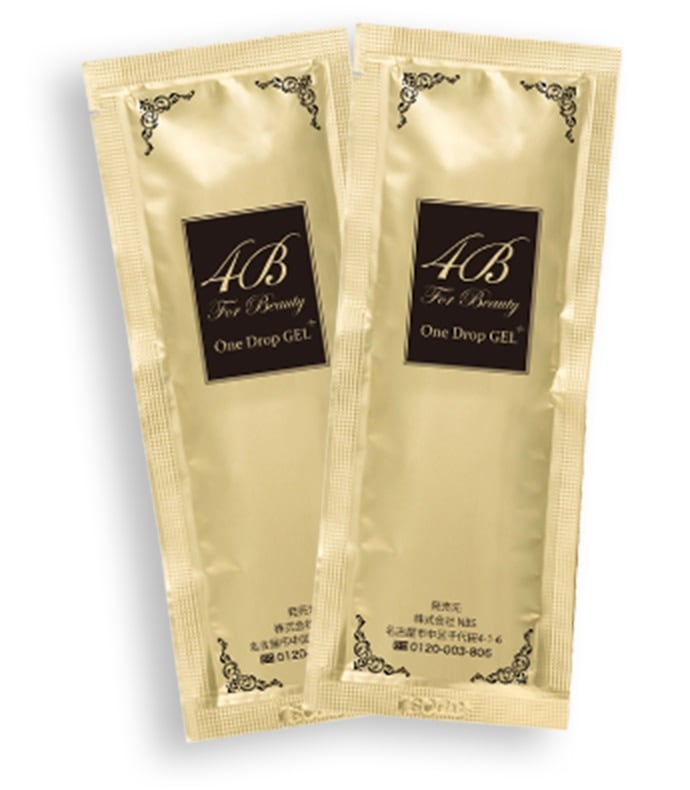 4B ワンドロップジェル プラス 8包入り 炭酸パック 美容成分 血流促進 高濃度炭酸