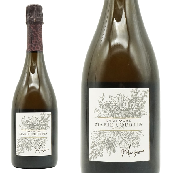 マリー クルタン シャンパーニュ マニガンス ブラン ド ブラン エクストラ ブリュット ミレジメ 2020 蔵出し作品 RM (生産者元詰) 自然派Marie Courtin Champag