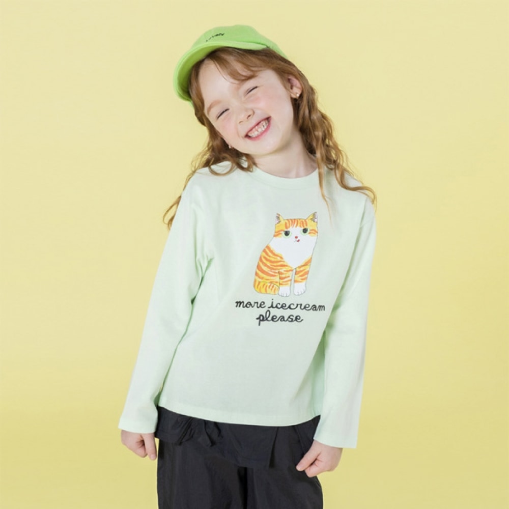 アイラブJ アイスクリームキャット ルーズフィットTシャツ JXSTO29 5,021円