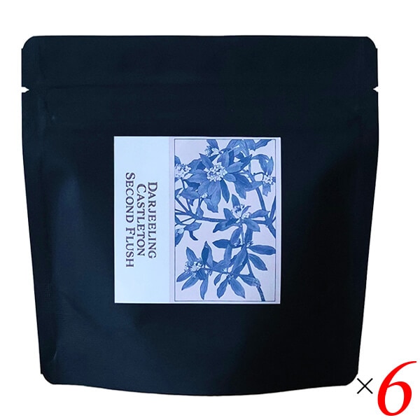 ナナシアン Darjeeling Castleton Second Flush FTGFOP1 (非水百花譜・春を待つ花) 30g[bare leaf] 6個