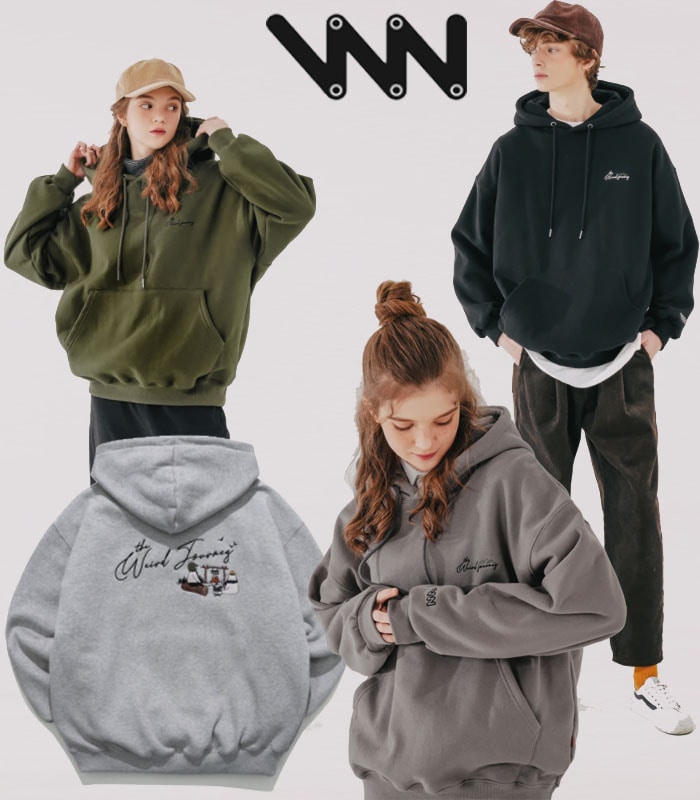 WV MIDNIGHT HOODIE WVプルジェクト男女兼用フードミッドナイトフードMJHD744