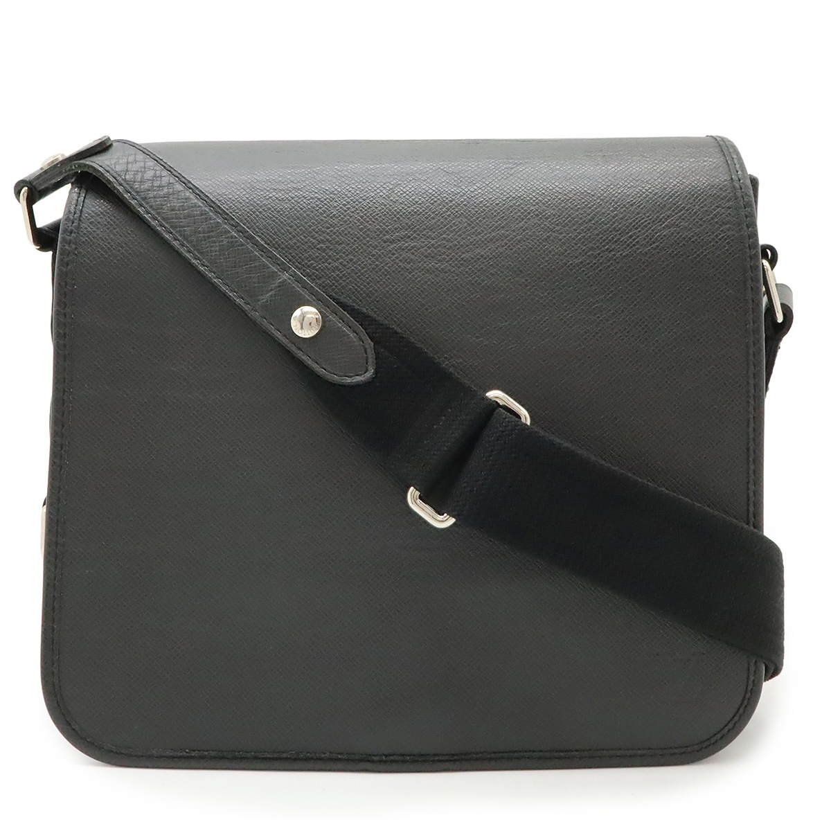 タイガ アンドレイ ショルダーバッグ メッセンジャーバッグ 斜め掛け レザー アルドワーズ 黒 ブラック M3248