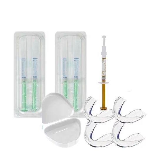 【全濃度試せる!!】5本　ホワイトニングジェル/マウスピース付