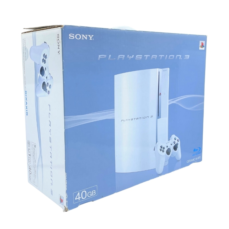 中古 PLAYSTATION 3(40GB) セラミック・ホワイト