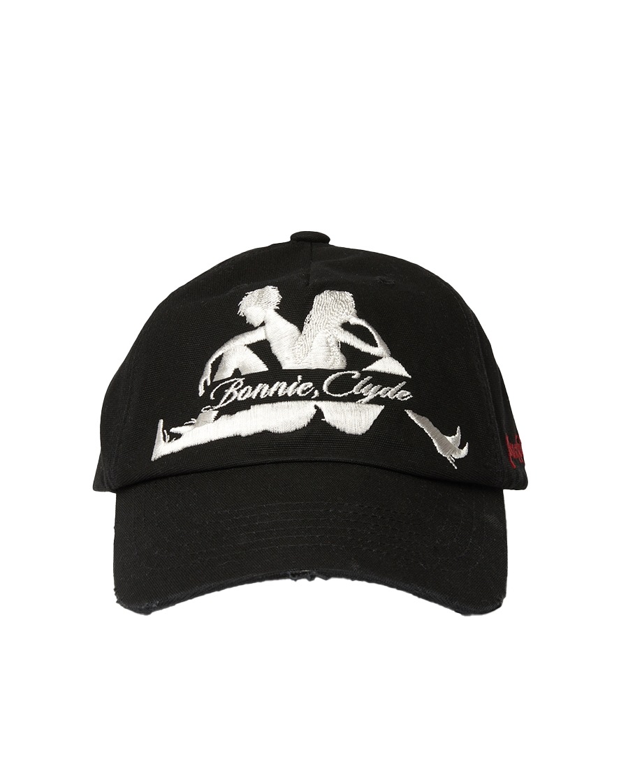 【PACOSPLY】TWO ICON CAP : BLACK