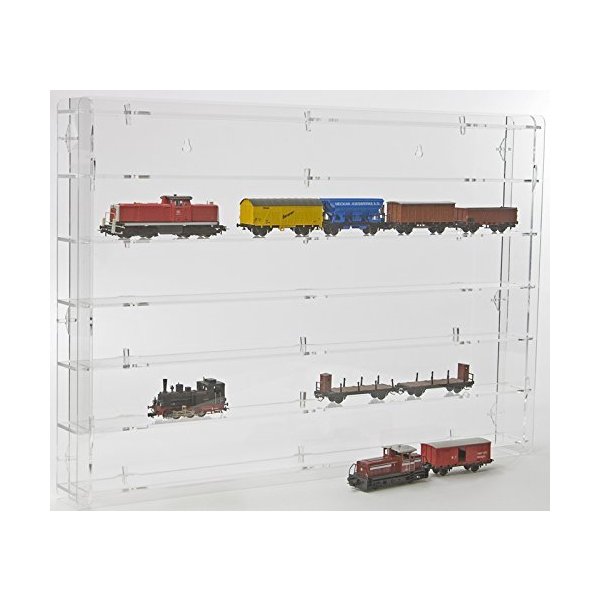 SORA OO / HO-Gauge Model Railway Display Case with transparent back-panel 並行輸入品