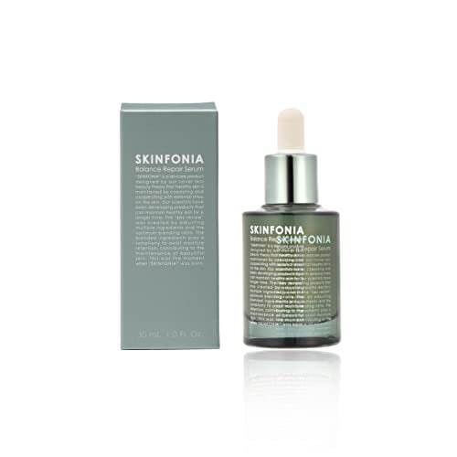 【美容液】SKINFONIA バランスリペア セラム 30ml【潤い水光肌/敏感肌/高保湿/さっぱりしたテクチャー/ビフィズス菌培養溶解質高配合/セラミド/ナイアシンアミド】