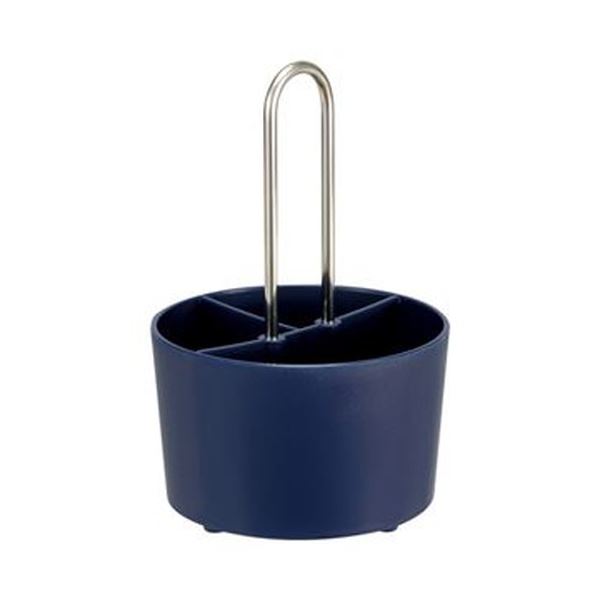 （まとめ）サンナップシュガー＆ミルクケース ブルー SMC-1DB 1個(×20セット)