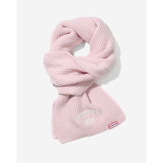 [100%KR-Genuine][hunter][UNISEX] Lip Knit Cashmere Scarf