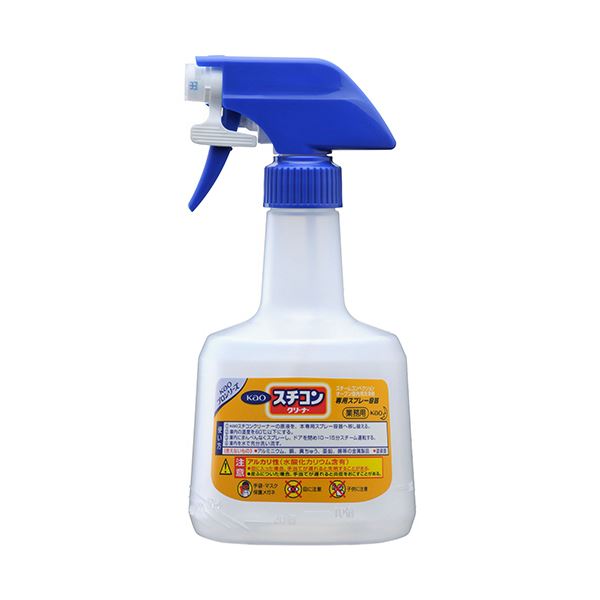 （まとめ）花王 スチコンクリーナー専用スプレー容器ロック付 600ml ショートノズルタイプ 1本(×10セット)