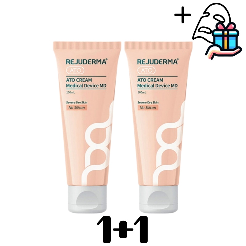 【1+1 セット】 アトクリーム MD 100ml *2 /オマケ付き/リジュダーマ/リペアクリーム/保湿クリーム/韓国スキンケア/高保湿/韓国皮膚科/皮膚科クリーム/トーンアップ/韓国/人気