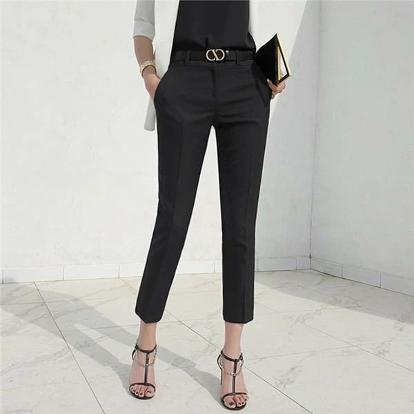 テーパードパンツ レディース ストレッチパンツ ビジネスパンツ スツパンツ 通勤用パンツ 細身 美脚 美シルエット きれいめ 春夏 バレンタイン 2023 プレゼント