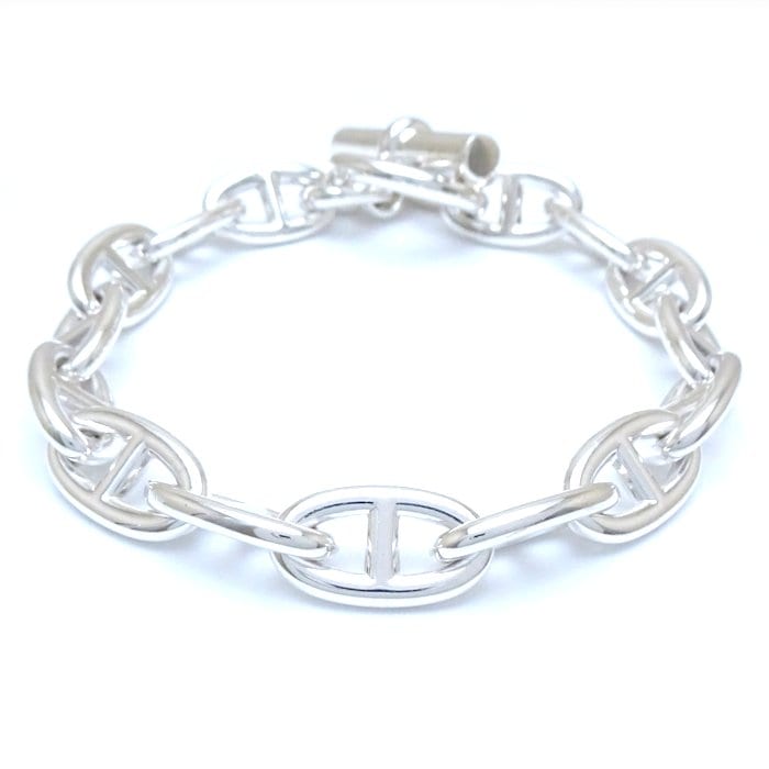 シェーヌダンクル GM ブレスレット 15コマ 内周21cm 21G326371 シルバー925/292692【中古】