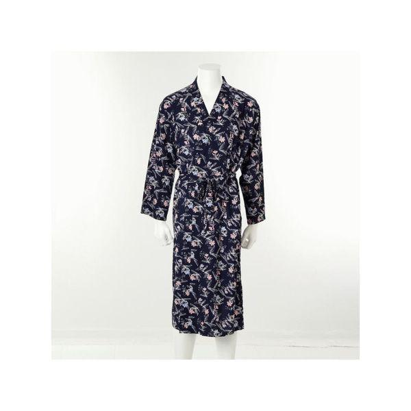 ビーナス ノーマル プレミアム 3D フラワー捺染 男性ローブガウン VPAA20MR VI C_P413597996