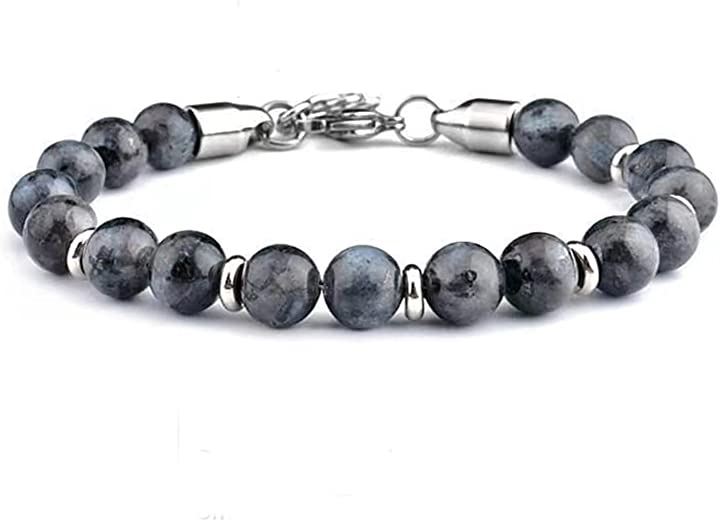 メンズブレスレット レディースブレスレット 8MM(T-05)