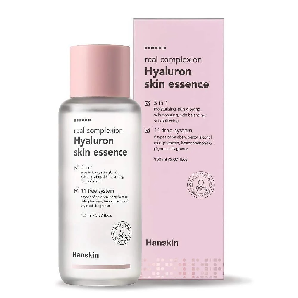 ハンスキンリアルコンプレックス ヒアルロンスキンエッセンス - ヒアルロン酸保湿光輝ソフト香料フリー