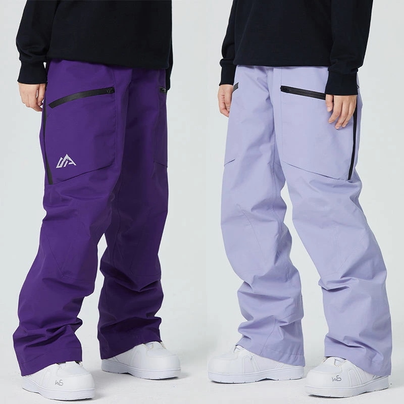 スノーボードウェア ロングパンツ 単品 ボトムス ズボン レディース メンズ スノボウェア スキーウェア 防水10000mm 男女兼用 防水 防寒 保温 防雪 韓国風 海外通販