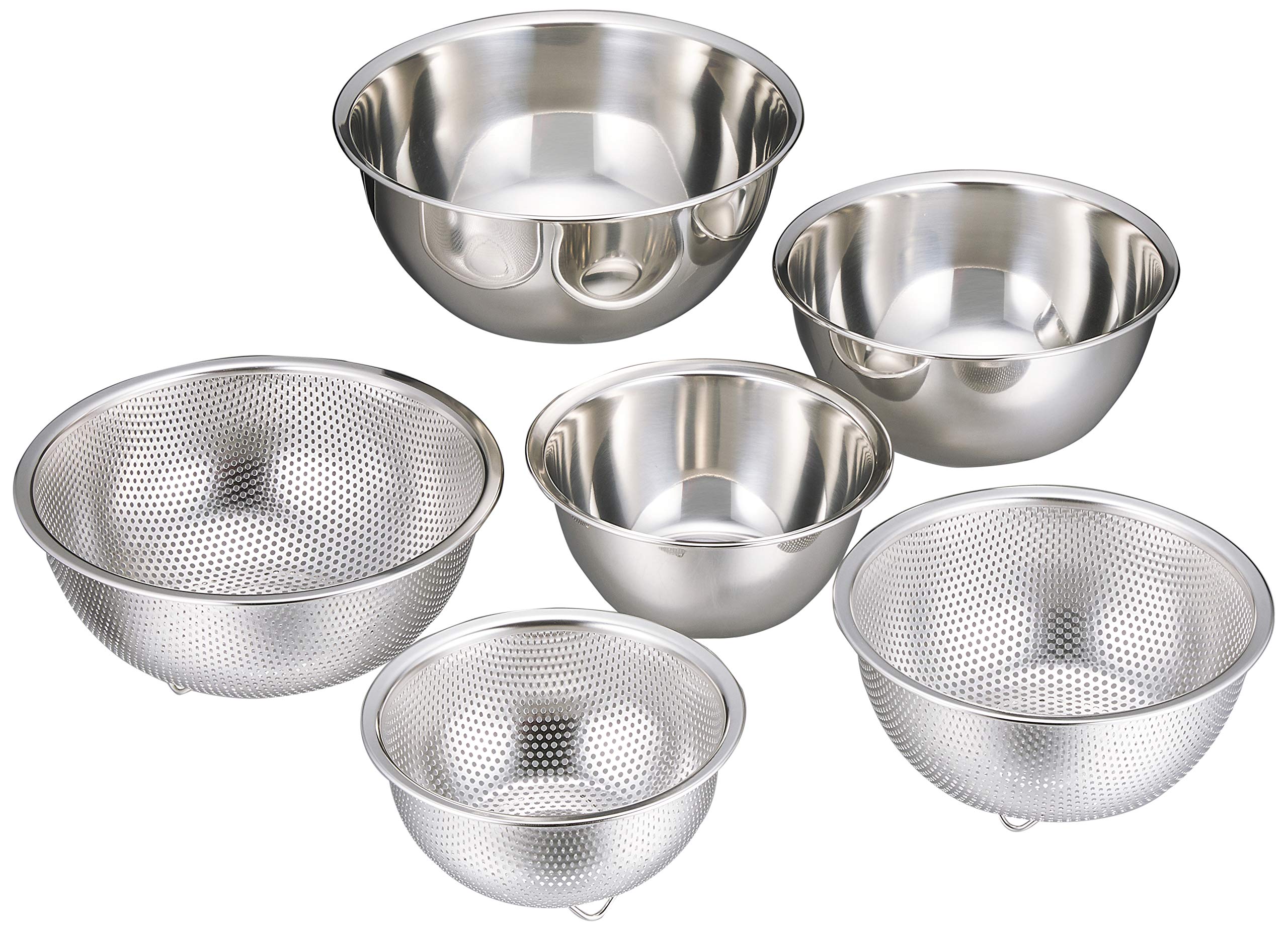 和平フレイズ 目詰まりしにくいパンチングざる＆使いやすい深型ボール 3サイズ セット クックデリー AMG-0411 4,636円