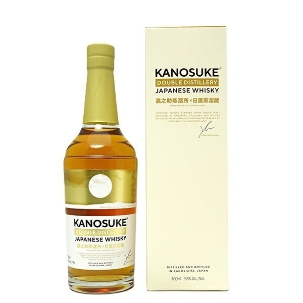 嘉之助 ダブル ディスティラリー 53度 箱付 700ml ウイスキー ジャパニーズウイスキー ^YAKSWDJ0^