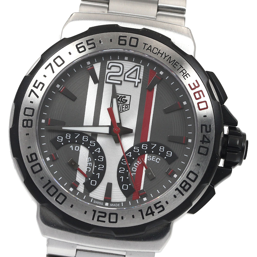 タグホイヤー TAG HEUER CAH7011.BA0860 フォーミュラ1 キャリバーS クロノグラフ クォーツ メンズ 良品 保証書付き_889114【中古】