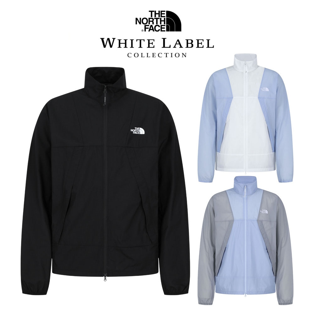 AELN JACKET WHITE LABEL ジャケット アウター ジップアップ ナイロン ウィンドブレーカー カジュアル シンプル 春 夏 NJ3LS03J NJ3LS03K