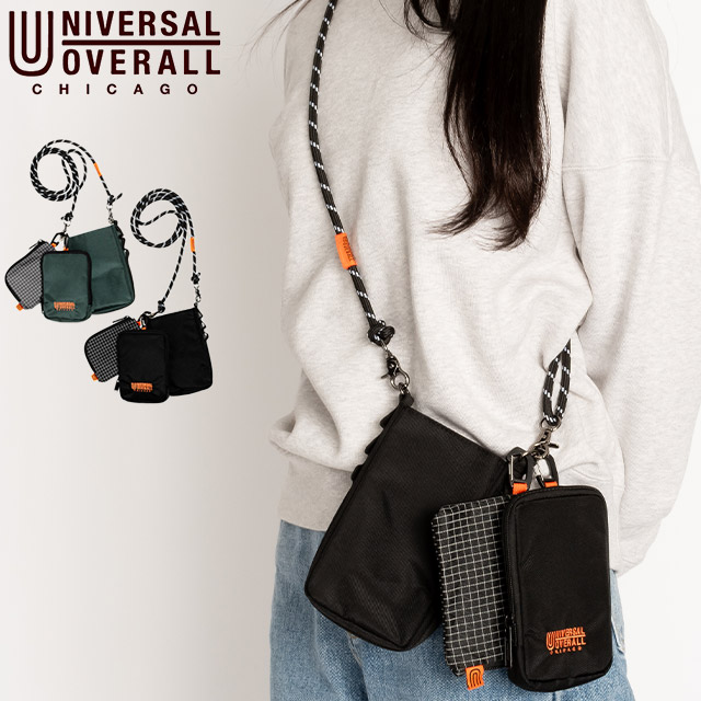 ショルダーバッグ マルチザイルショルダー レディース メンズ 斜め掛け コンパクト スマホショルダー スマホ収納 ミニポーチ カジュアル ショルダーウォレット 黒 ブラック