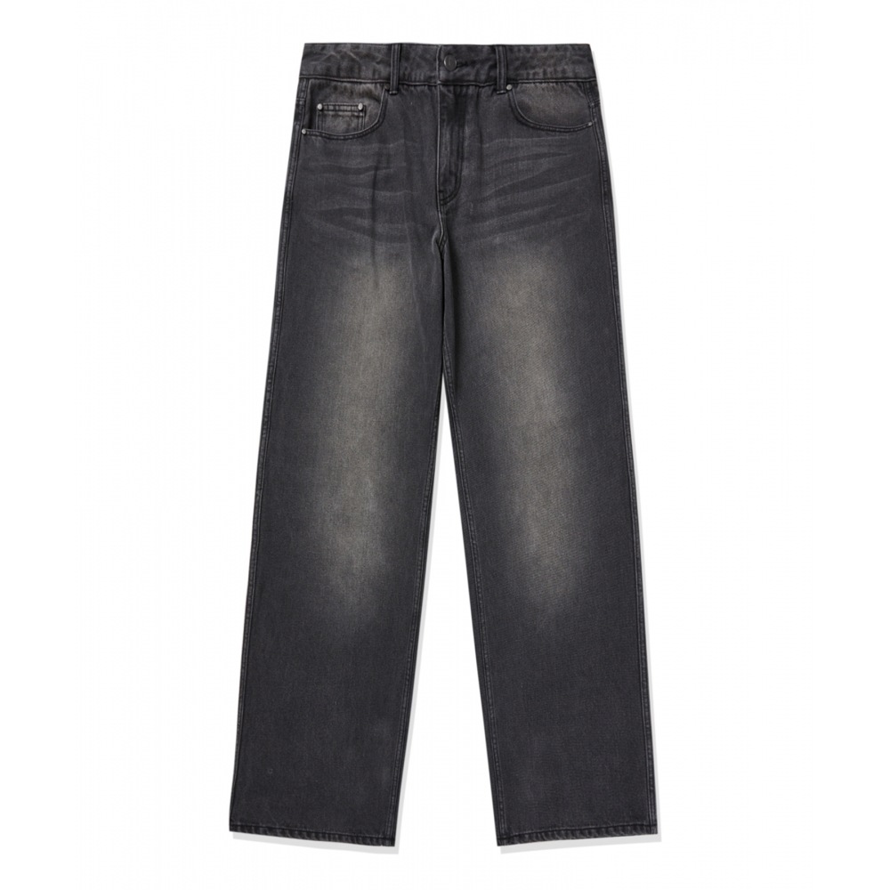 FALLETTブラシドデニムパンツチャコール 15,294円
