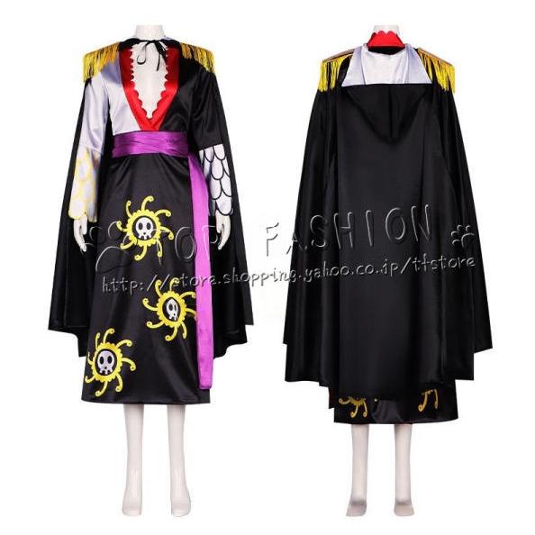 2026人気販売!ONE PIECE（ワンピース）海賊王 風 海賊女帝 ボア・ハンコック コスプレ衣装 ウィッグ cosplay コスチューム ハロウィン クリスマス