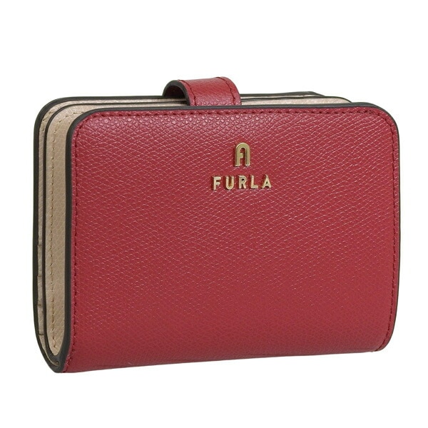 フルラ 財布 レディース 二つ折り財布 レザー レッド FURLA CAMELIA S COMPACT WALLET WP00315ARE0001871S FURLA