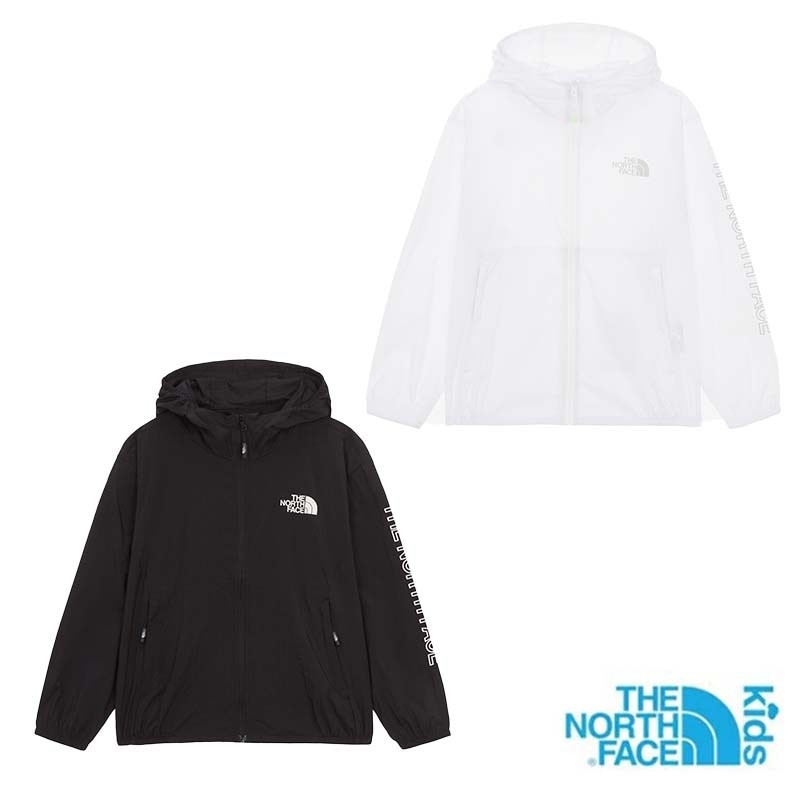 NJ3LR19 KS TAILWIND EX HOODIE ウィンドブレーカー キッズ パーカー 防寒 軽量 軽い 薄手 薄い 男の子 女の子 フード 韓国 ジャケット ジャンパー スタンドネック