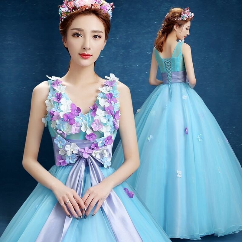 ウェディングドレス カラードレス 演奏会 安い パーティードレス 披露宴 二次会 ロングドレス 発表