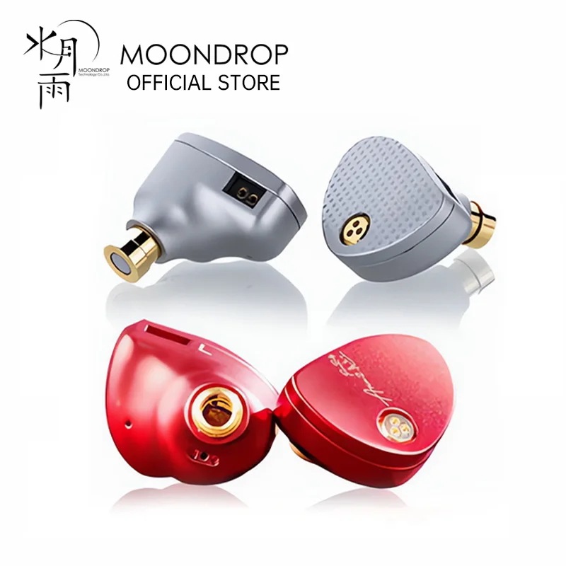 MOONDROP ARIA 2 イヤホン 高音質IEM 着脱可能ケーブル 0.78mm 2pin 3.5/4.4mmプラグ ARIA2 イヤホン 輸入品