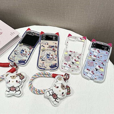 Qoo10] サンリオ ハローキティgalaxy z flip6