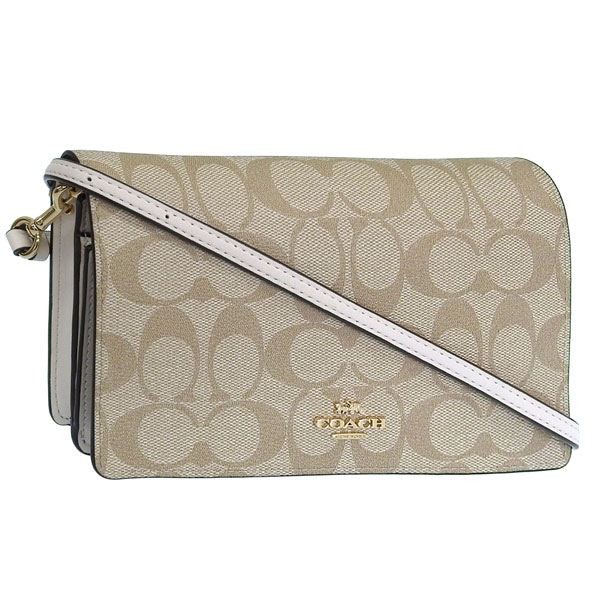 コーチ バッグ レディース ショルダーバッグ アウトレット ベージュ SIG FOVER CLT XBDY 3036IMDQC COACH