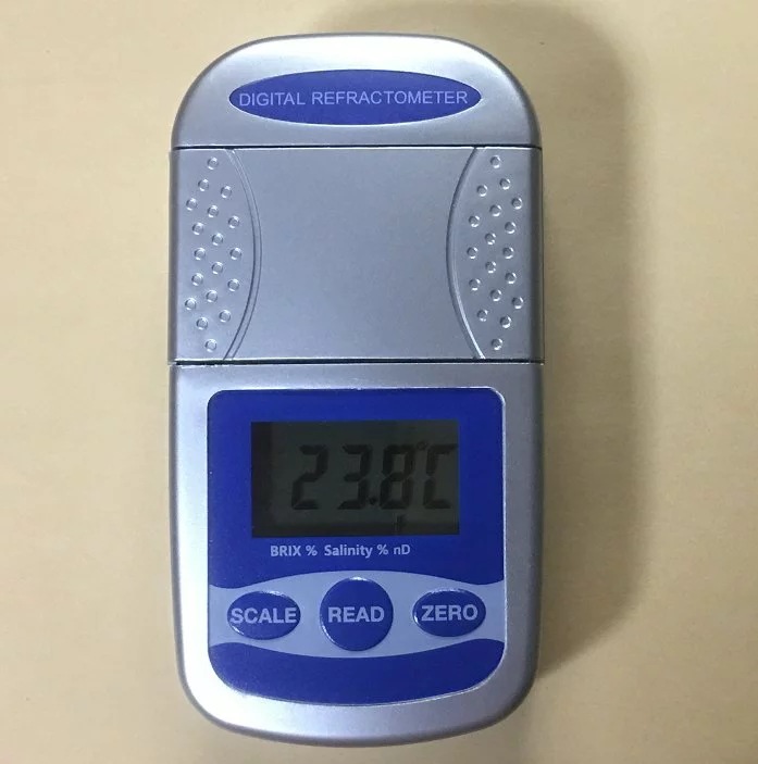 1台目盛3本 1年メーカー保証 新品 デジタルポケット型 デジタル 糖度計デジタル 塩分計 屈折計