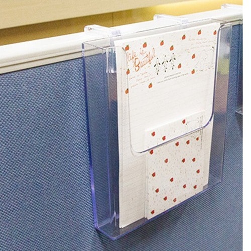仕切りケースセットA4 45mm 1つの学校のオフィスの仕切りの小道具の付属品の多目的棚