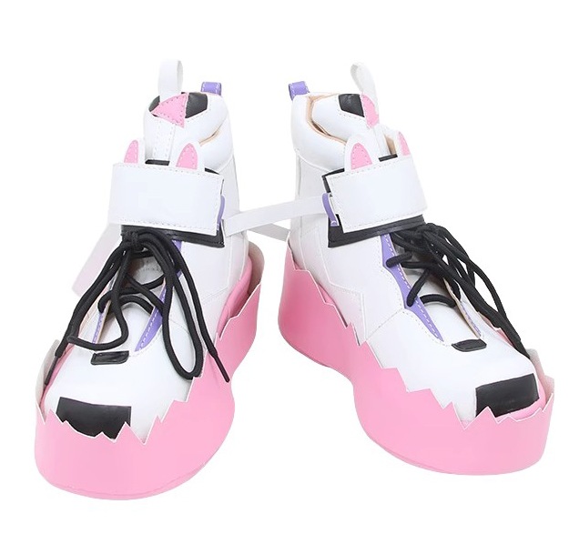 コスプレ靴 モココ アビスガード Vtuber ブーツ 下駄 シューズ 長靴 コスプレ クリスマス ハロウィン