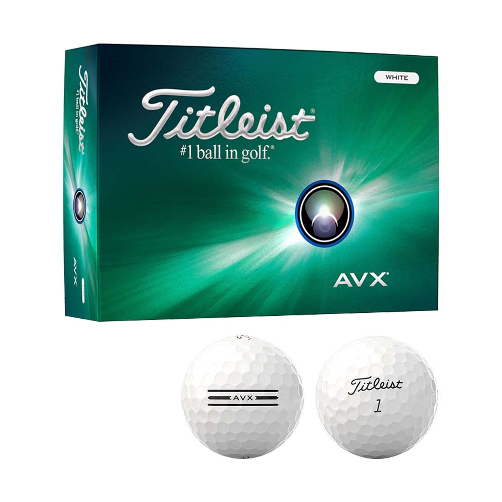 AVX ボール ホワイト 1ダース 2024