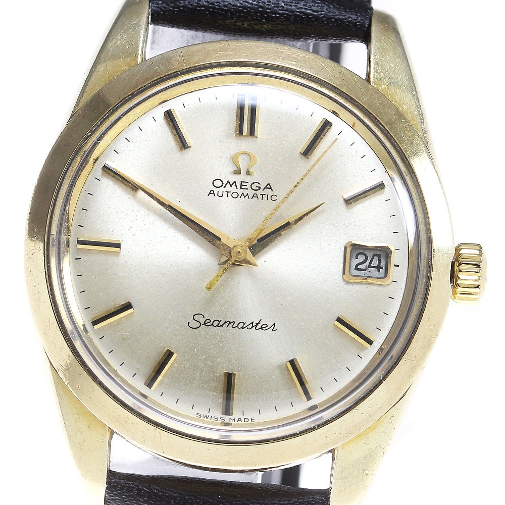 オメガ OMEGA 166.010 シーマスター デイト cal.565 自動巻き メンズ _843118【中古】