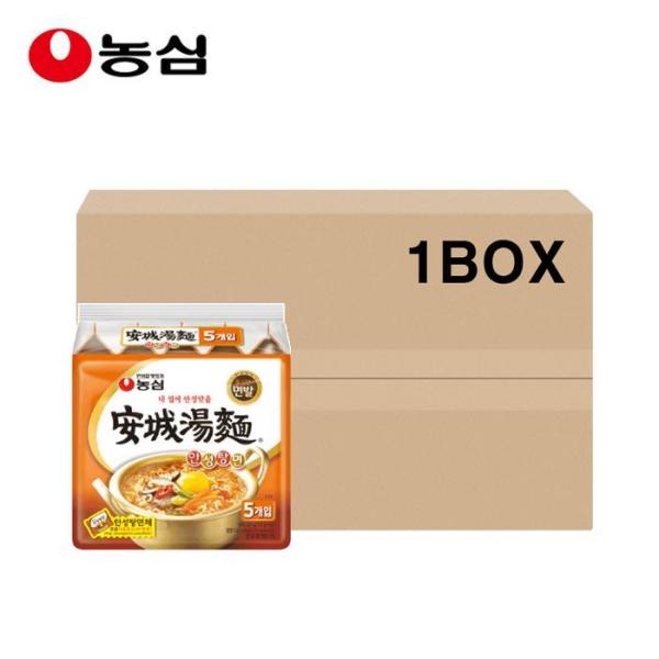 農心 安城湯麺 125g マルチパック(5入) 1箱(40個)