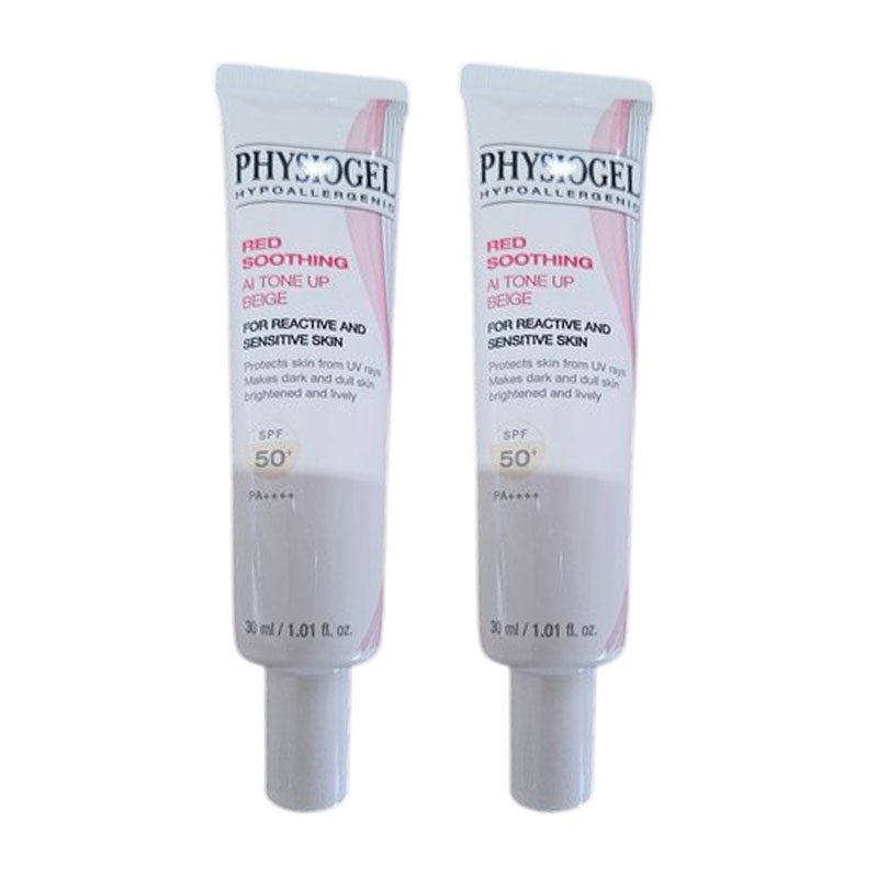 レッドスーディングAIトーンアップベージュサンスクリーンSPF50+ PA++++30ml2個