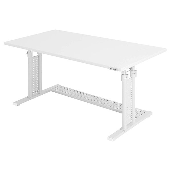 Bauhutte バウヒュッテ BHD-1000M-WH 昇降式PCデスク ワイド ホワイト メーカー直送