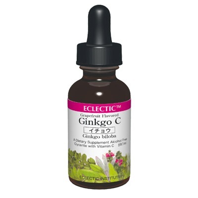 ギンコチンキ剤 イチョウ葉 2oz 2オンス 59.2ml ティンクチャーエクレクティック研究所ECLECTICメディカルハーブサプリメント