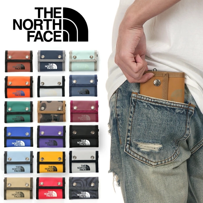 ノースフェイス 財布 三つ折り メンズ レディース キッズ THE NORTH FACE ザ・ノース・フェイス BC DOT WALLET BCドットワレットサイフ ミニ 防水 コンパクト アウトドア