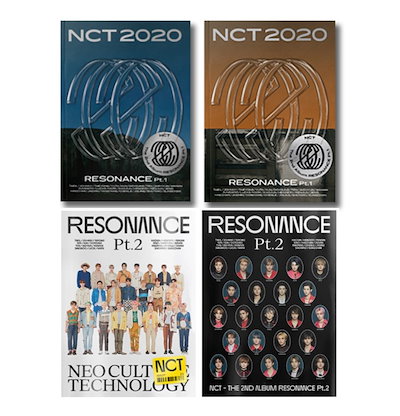 NCT 2020 RESONANCE Pt.1 + Pt.2 / 4種セット / 特典ポスター ...のサムネイル