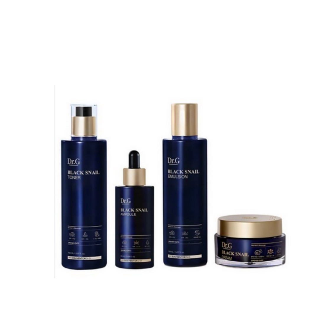 ブラックスネイル プレステージ スキンケア 4点セット（トナー＋エマルジョン＋アンプル＋クリーム）1個