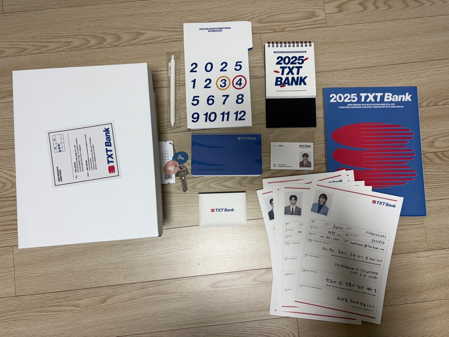 TXT 2025 Seasons Greetings / TOMORROW X TOGETHER シーグリ / フルキット (開封・検品済み)